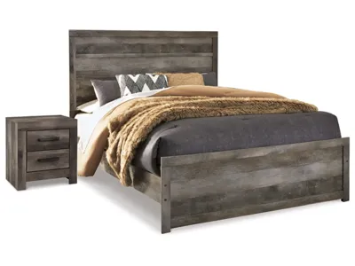 Signature Design by Ashley Wynnlow Queen Panel Bed and Nightstand - B440B44