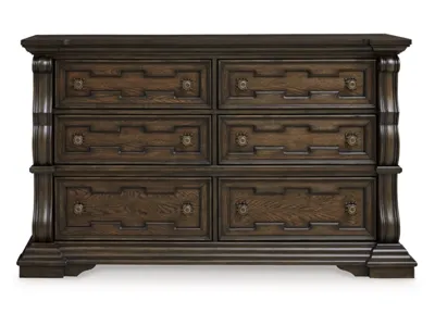 Signature Design by Ashley Maylee King Upholstered Bed, Dresser and 2 Nightstands - B947B14