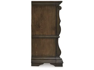 Signature Design by Ashley Maylee King Upholstered Bed, Dresser and 2 Nightstands - B947B14