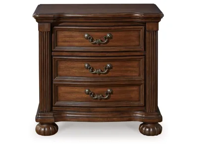Signature Design by Ashley Lavinton King Poster Bed, Dresser, Mirror and Nightstand - B764B17
