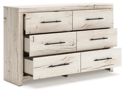 Signature Design by Ashley Lawroy Queen Storage Bed, 2 Dressers, Mirror and 2 Nightstands - B2310B49