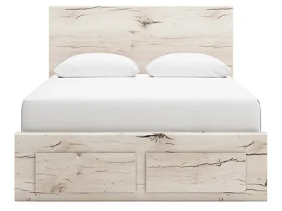 Signature Design by Ashley Lawroy Queen Storage Bed, 2 Dressers, Mirror and 2 Nightstands - B2310B49
