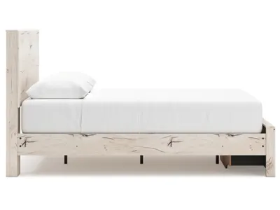 Signature Design by Ashley Lawroy Queen Storage Bed, 2 Dressers, Mirror and 2 Nightstands - B2310B49