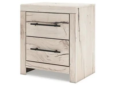 Signature Design by Ashley Lawroy Queen Storage Bed, 2 Dressers, Mirror and 2 Nightstands - B2310B49