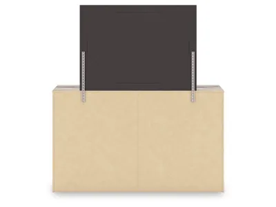 Signature Design by Ashley Elbrim Queen Panel Storage Bed, Dresser, Mirror and Nightstand - PCB2005B13