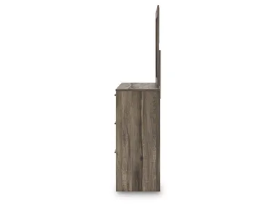 Signature Design by Ashley Elbrim Queen Panel Storage Bed, Dresser, Mirror and Nightstand - PCB2005B13