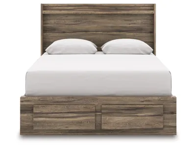 Signature Design by Ashley Elbrim Queen Panel Storage Bed, Dresser, Mirror and Nightstand - PCB2005B13