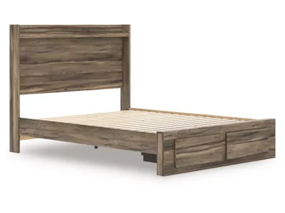 Signature Design by Ashley Elbrim Queen Panel Storage Bed, Dresser, Mirror and Nightstand - PCB2005B13