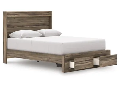 Signature Design by Ashley Elbrim Queen Panel Storage Bed, Dresser, Mirror and Nightstand - PCB2005B13