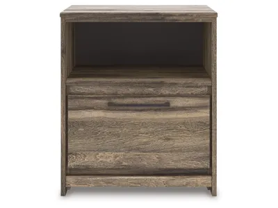 Signature Design by Ashley Elbrim Queen Panel Storage Bed, Dresser, Mirror and Nightstand - PCB2005B13