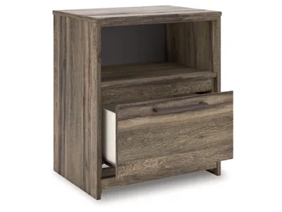 Signature Design by Ashley Elbrim Queen Panel Storage Bed, Dresser, Mirror and Nightstand - PCB2005B13