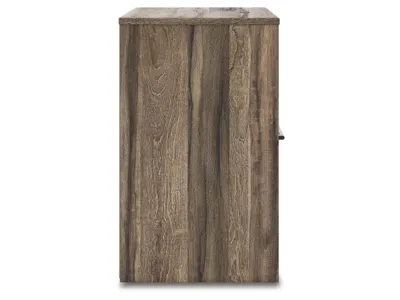 Signature Design by Ashley Elbrim Queen Panel Storage Bed, Dresser, Mirror and Nightstand - PCB2005B13