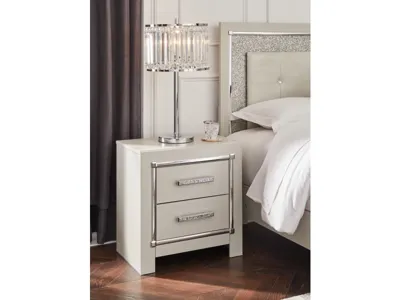 Signature Design by Ashley Zyniden Queen Panel Bed and Nightstand - B2114B23