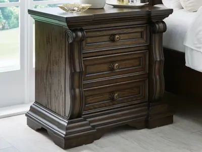 Signature Design by Ashley Maylee Queen Panel Bed, Dresser, Mirror, Chest and 2 Nightstands - B947B16