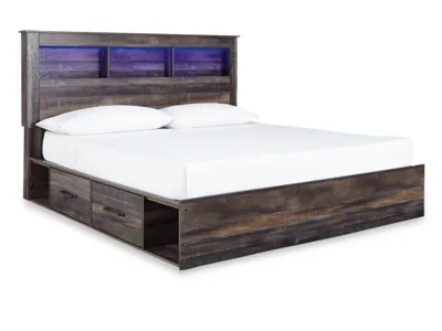 Signature Design by Ashley Drystan King Storage Bed, Dresser, Mirror and Chest - B211B103