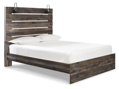 Signature Design by Ashley Drystan Queen Panel Bed, 2 Dressers, Mirror, Chest and 2 Nightstands - B211B104