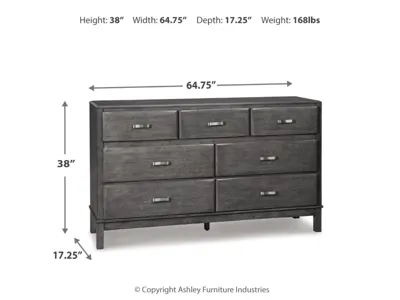Signature Design by Ashley Caitbrook Queen Storage Bed, Dresser and Nightstand - B476B37