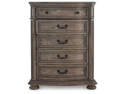 Signature Design by Ashley Ardenfield California King Sleigh Bed, Chest and Nightstand - B944B6
