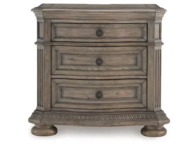 Signature Design by Ashley Ardenfield California King Sleigh Bed, Chest and Nightstand - B944B6