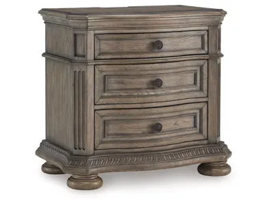 Signature Design by Ashley Ardenfield California King Sleigh Bed, Chest and Nightstand - B944B6