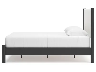 Signature Design by Ashley Cadmori Queen Panel Bed, Dresser, Mirror and Nightstand - B2616B21
