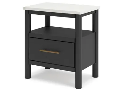 Signature Design by Ashley Cadmori Queen Panel Bed, Dresser, Mirror and Nightstand - B2616B21