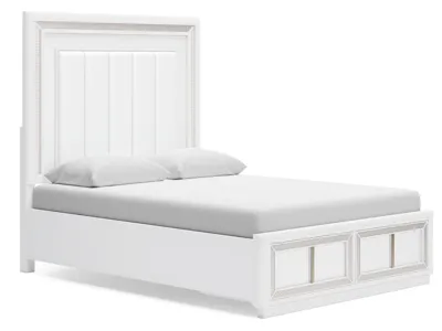 Signature Design by Ashley Chalanna Queen Panel Storage Bed and Nightstand - B822B8