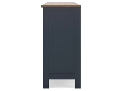 Signature Design by Ashley Landocken Twin Panel Bed, Dresser, Chest and Nightstand - B414B20