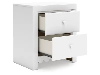 Signature Design by Ashley Mollviney Full Panel Storage Bed, Dresser and Nightstand - B2540B12