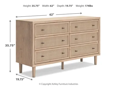 Signature Design by Ashley Cielden Queen Upholstered Bed, Dresser and 2 Nightstands - B1199B20
