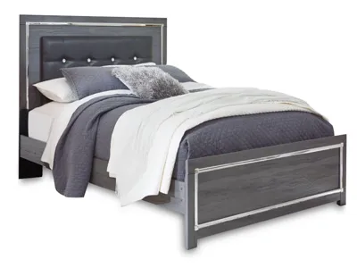 Signature Design by Ashley Lodanna Queen Panel Bed and Nightstand - B214B56