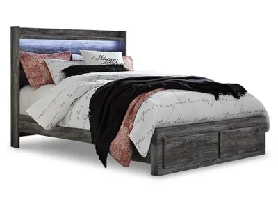 Signature Design by Ashley Baystorm Queen Panel Storage Bed, Dresser and 2 Nightstands - B221B88