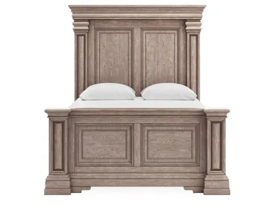 Signature Design by Ashley Blairhurst Queen Panel Bed, Dresser, Mirror and 2 Nightstands - B916B10