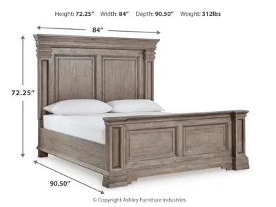 Signature Design by Ashley Blairhurst King Panel Bed, Dresser, Chest and 2  Nightstands - B916B11