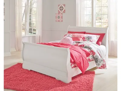 Signature Design by Ashley Anarasia Full Sleigh Bed, Chest and Nightstand - B129B22