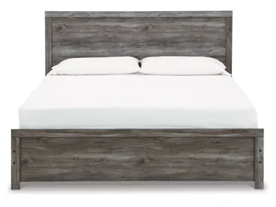 Signature Design by Ashley Bronyan King Panel Bed, Dresser, Mirror and Nightstand - B1290B9