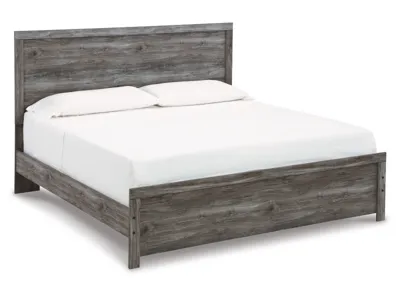 Signature Design by Ashley Bronyan King Panel Bed, Dresser, Mirror and Nightstand - B1290B9