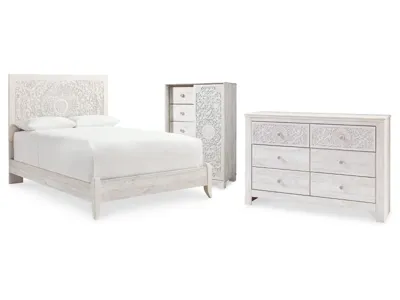 Signature Design by Ashley Paxberry Queen Panel Bed, Dresser and Chest - B181B34