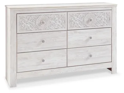Signature Design by Ashley Paxberry Queen Panel Bed, Dresser and Chest - B181B34