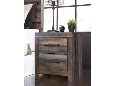 Signature Design by Ashley Drystan Full Bookcase Storage Bed, Dresser, Mirror and 2 Nightstands - B211B98