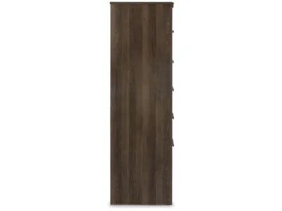 Signature Design by Ashley Juararo Queen Poster Bed, Dresser, Mirror, Chest and Nightstand - B251B42