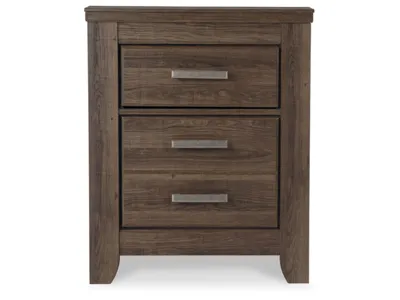 Signature Design by Ashley Juararo Queen Poster Bed, Dresser, Mirror, Chest and Nightstand - B251B42