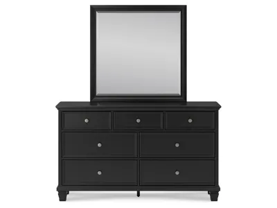 Signature Design by Ashley Lanolee Queen Panel Bed, Dresser, Mirror and Nightstand - B687B15