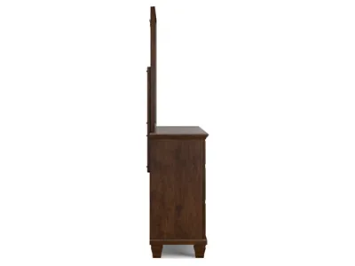 Signature Design by Ashley Danabrin Queen Panel Bed, Dresser, Mirror and Nightstand - B685B15