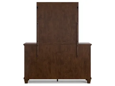Signature Design by Ashley Danabrin Queen Panel Bed, Dresser, Mirror and Nightstand - B685B15