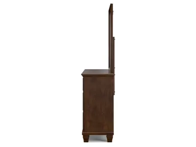Signature Design by Ashley Danabrin Queen Panel Bed, Dresser, Mirror and Nightstand - B685B15