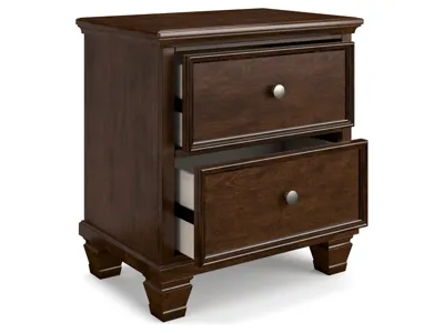 Signature Design by Ashley Danabrin Queen Panel Bed, Dresser, Mirror and Nightstand - B685B15