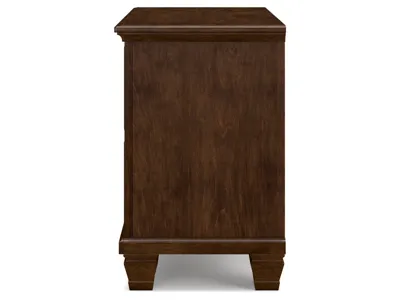 Signature Design by Ashley Danabrin Queen Panel Bed, Dresser, Mirror and Nightstand - B685B15