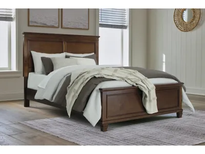 Signature Design by Ashley Danabrin Queen Panel Bed, Dresser, Mirror and Nightstand - B685B15