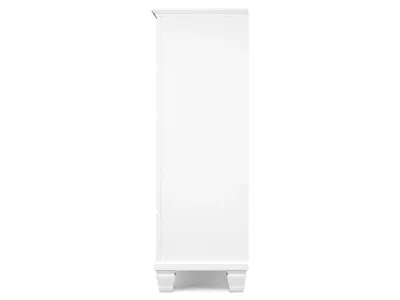 Signature Design by Ashley Fortman King Panel Bed, Dresser, Mirror, Chest and Nightstand - B680B18